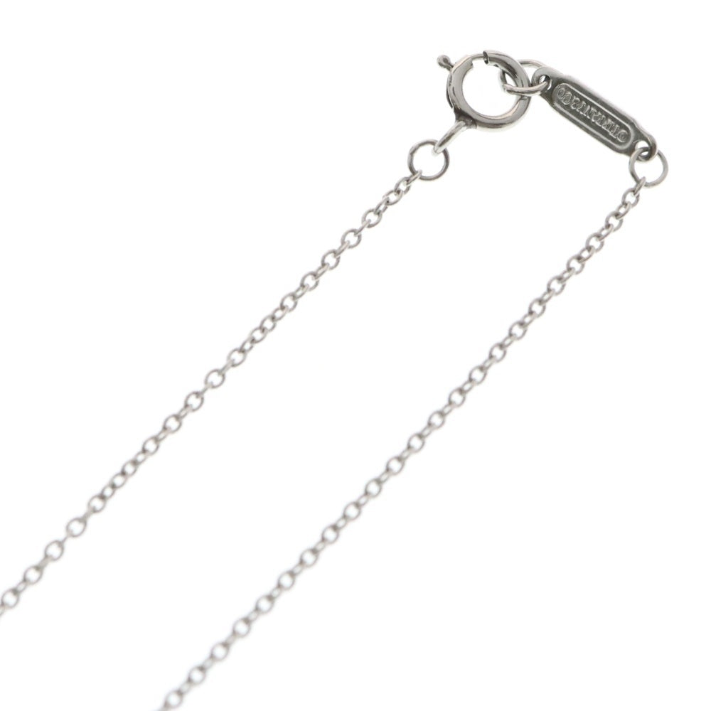 TIFFANY & Co.(ティファニー) Pt950プラチナ スモールクロス ダイヤ ネックレス シルバー