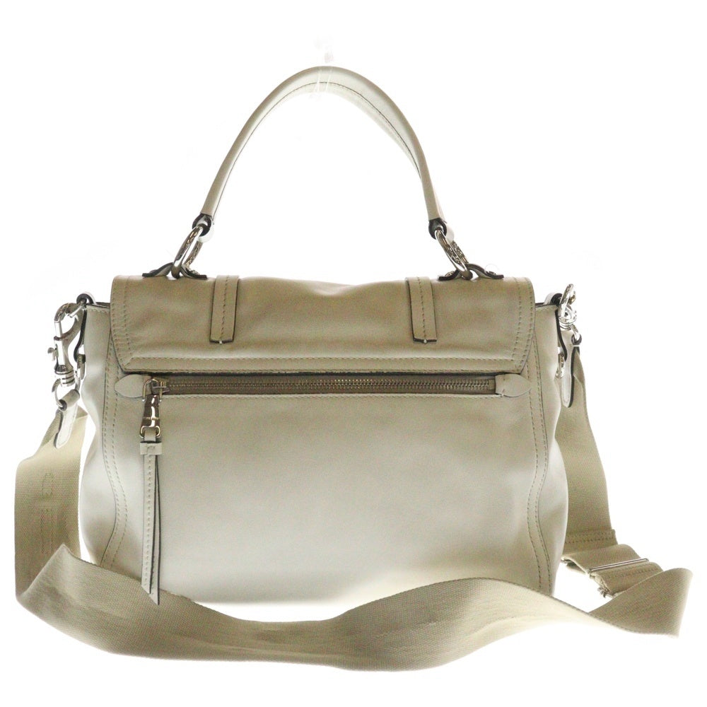 miumiu(ミュウミュウ) Grace Lux Small Leather Shoulder Bag 2way レザー ハンドバッグ ショルダーバッグ アイボリー