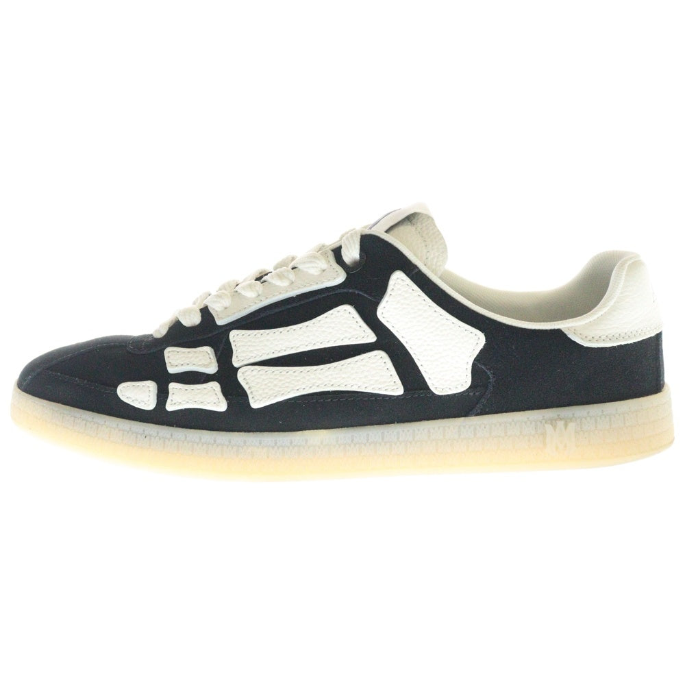 AMIRI(アミリ) Pacific Bones スエード パシフィックボーン ローカットスニーカー ブラック US10/28.0cm