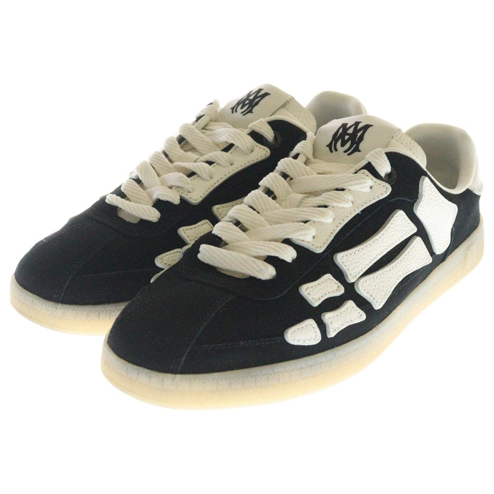 AMIRI(アミリ) Pacific Bones スエード パシフィックボーン ローカットスニーカー ブラック US10/28.0cm