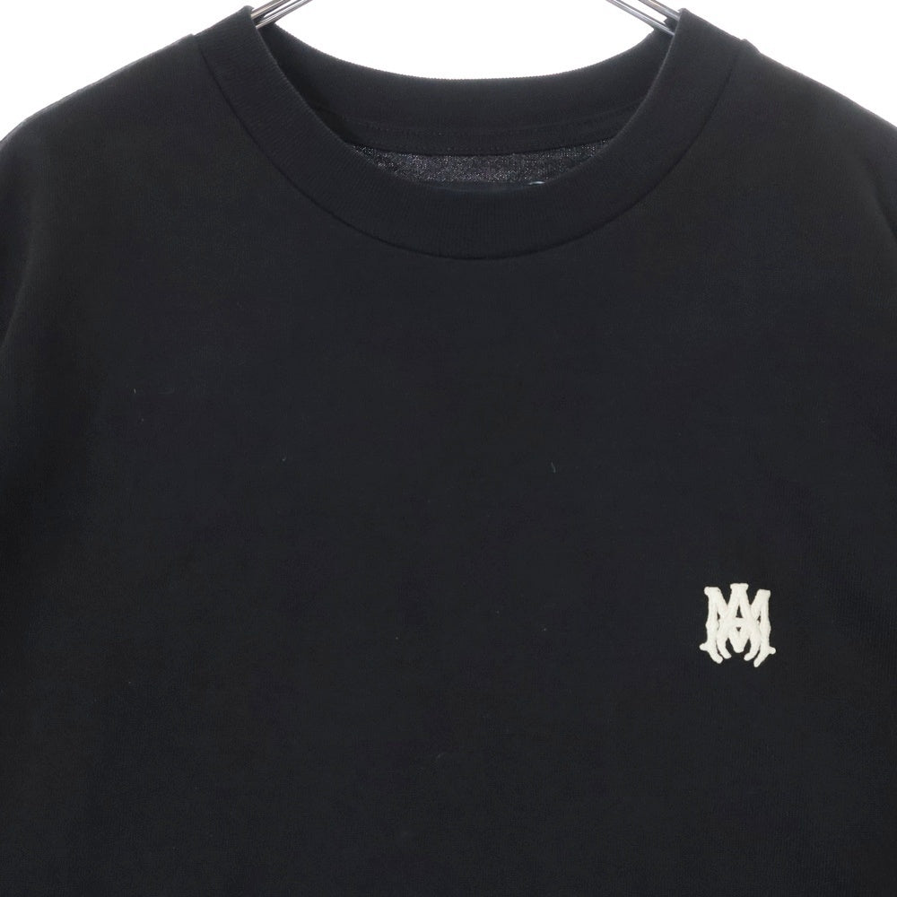 AMIRI(アミリ) MA SKATER TEE ロゴエンブロイダリー 半袖Tシャツ カットソー ブラック SRAMJYTE1233SMRBC00