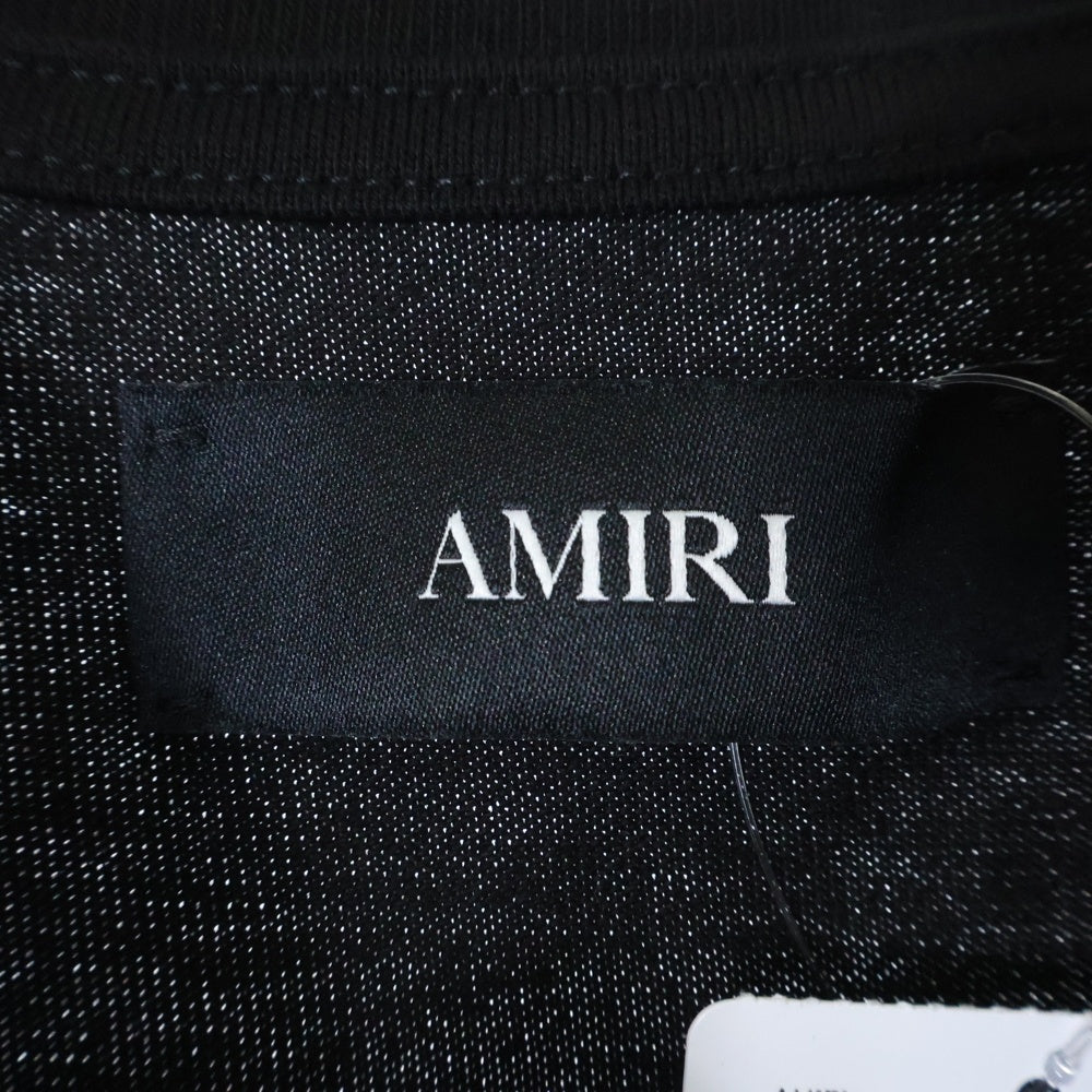 AMIRI(アミリ) MA SKATER TEE ロゴエンブロイダリー 半袖Tシャツ カットソー ブラック SRAMJYTE1233SMRBC00