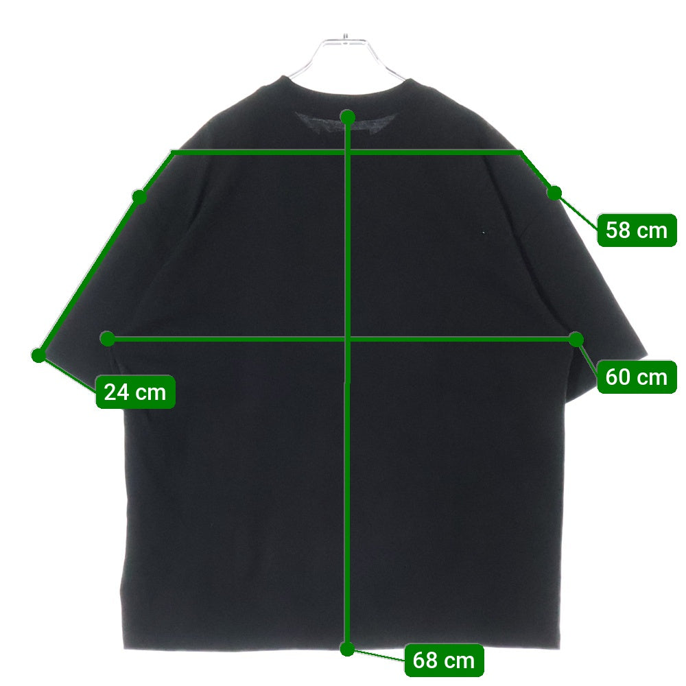 AMIRI(アミリ) MA SKATER TEE ロゴエンブロイダリー 半袖Tシャツ カットソー ブラック SRAMJYTE1233SMRBC00