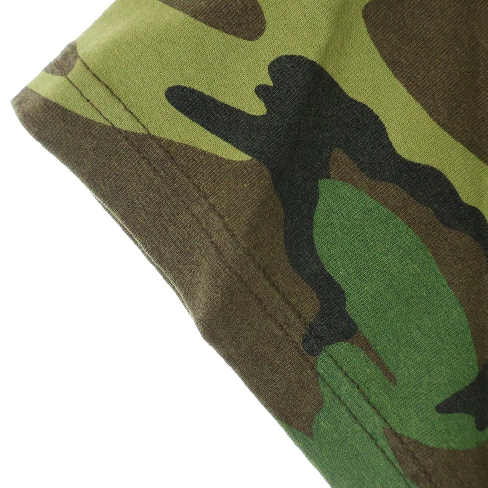 STUSSY(ステューシー) ×Our Legacy Work Shop Tee アワーレガシー フロントプリント 半袖Tシャツ カットソー カーキ