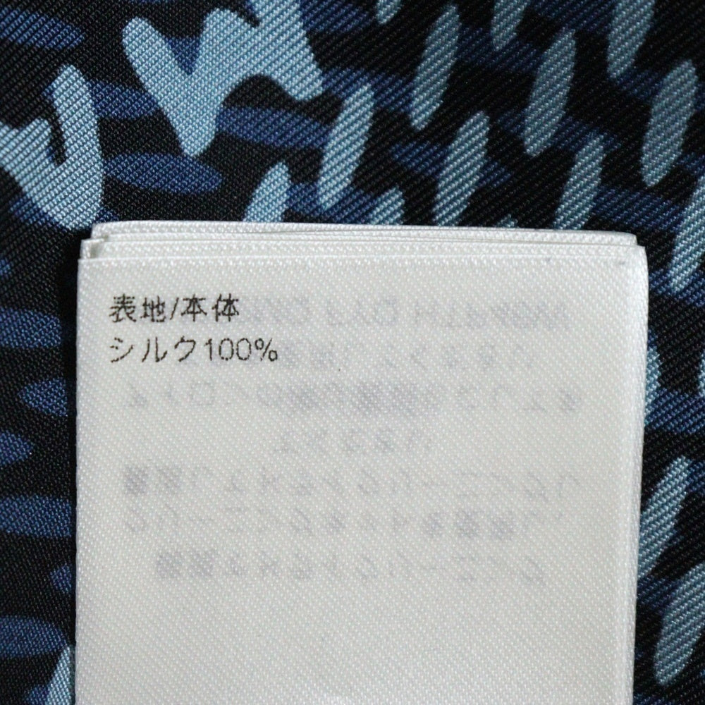 LOUIS VUITTON(ルイヴィトン) 25AW 総柄 ダミエ シルクショーツ ハーフパンツ ブルー RM252MQ FYQ HTP46W