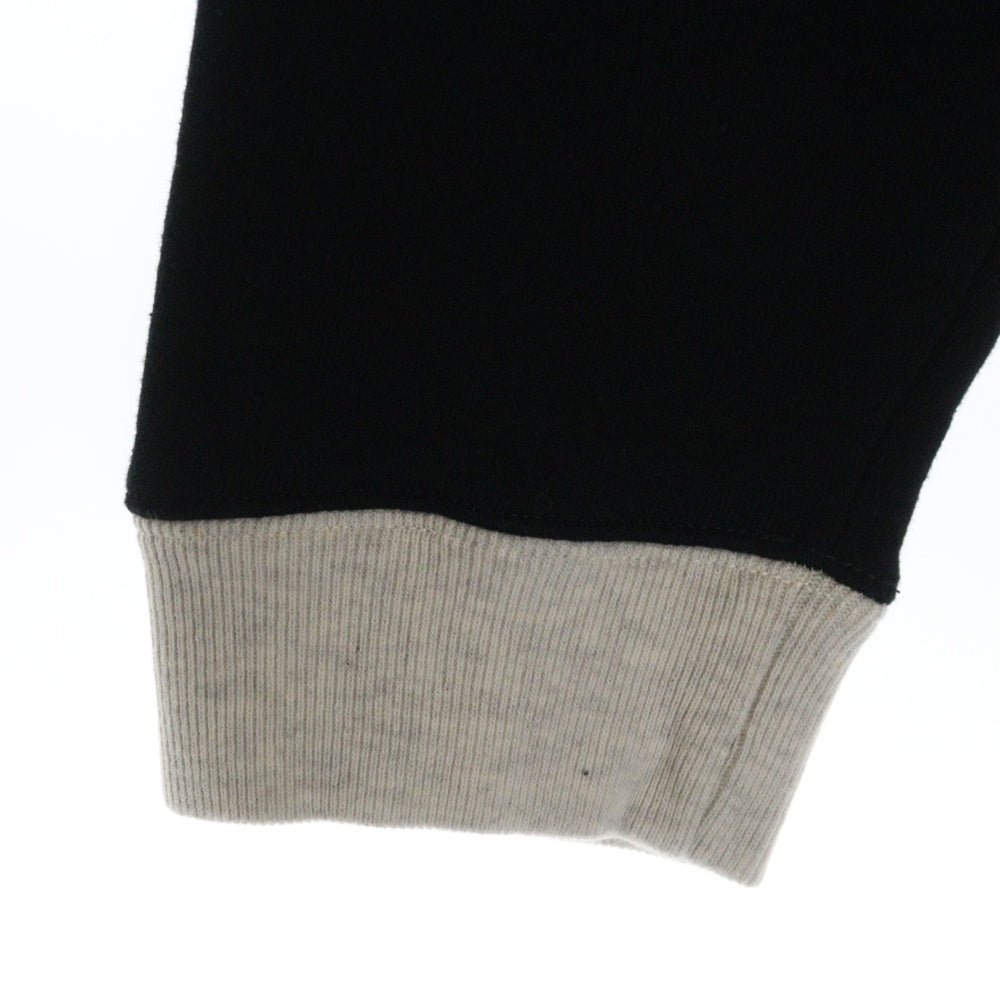CELINE(セリーヌ) 25SS フロントロゴプリント ルーズフィット コットンフリース クルーネックスウェットトレーナー グレー/ブラック RY031649W.02BL