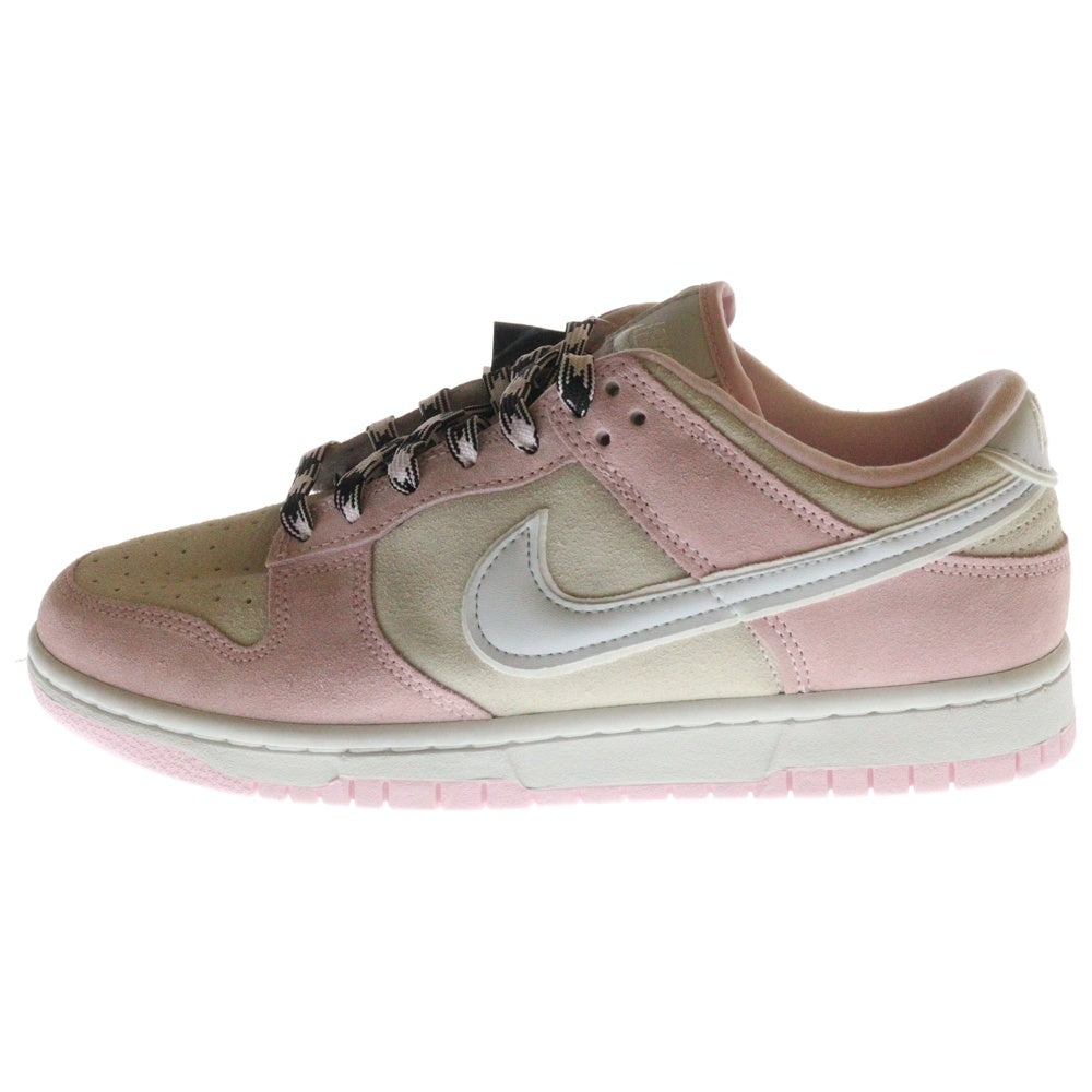 NIKE(ナイキ) WMNS DUNK LOW LX ダンクロー ローカットスニーカー ピンク/ホワイト US9.5/26.5cm DV3054-600