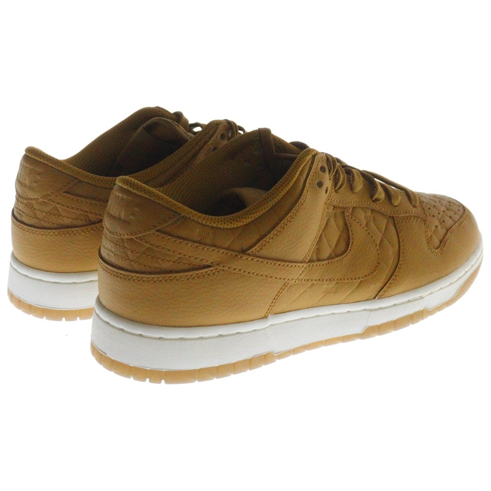 NIKE(ナイキ) WMNS DUNK LOW QUILTED ウィメンズ ダンク キルテッド ローカットスニーカー ブラウン US10.5/27.5cm DX3374-700