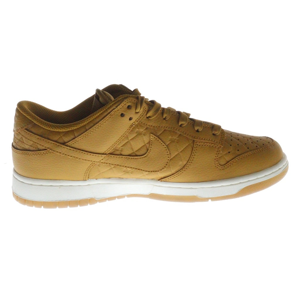 NIKE(ナイキ) WMNS DUNK LOW QUILTED ウィメンズ ダンク キルテッド ローカットスニーカー ブラウン US10.5/27.5cm DX3374-700