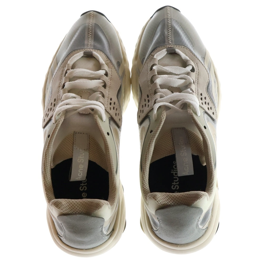 ACNE(アクネ) N3W レースアップ ローカットスニーカー シューズ ホワイト BD0094