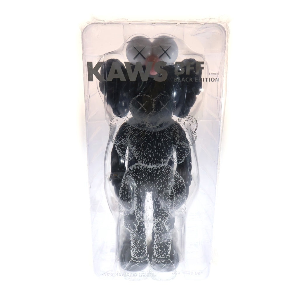 MEDICOM TOY(メディコムトイ) ×KAWS BFF BLACK Edition カウズ フィギュア ブラック