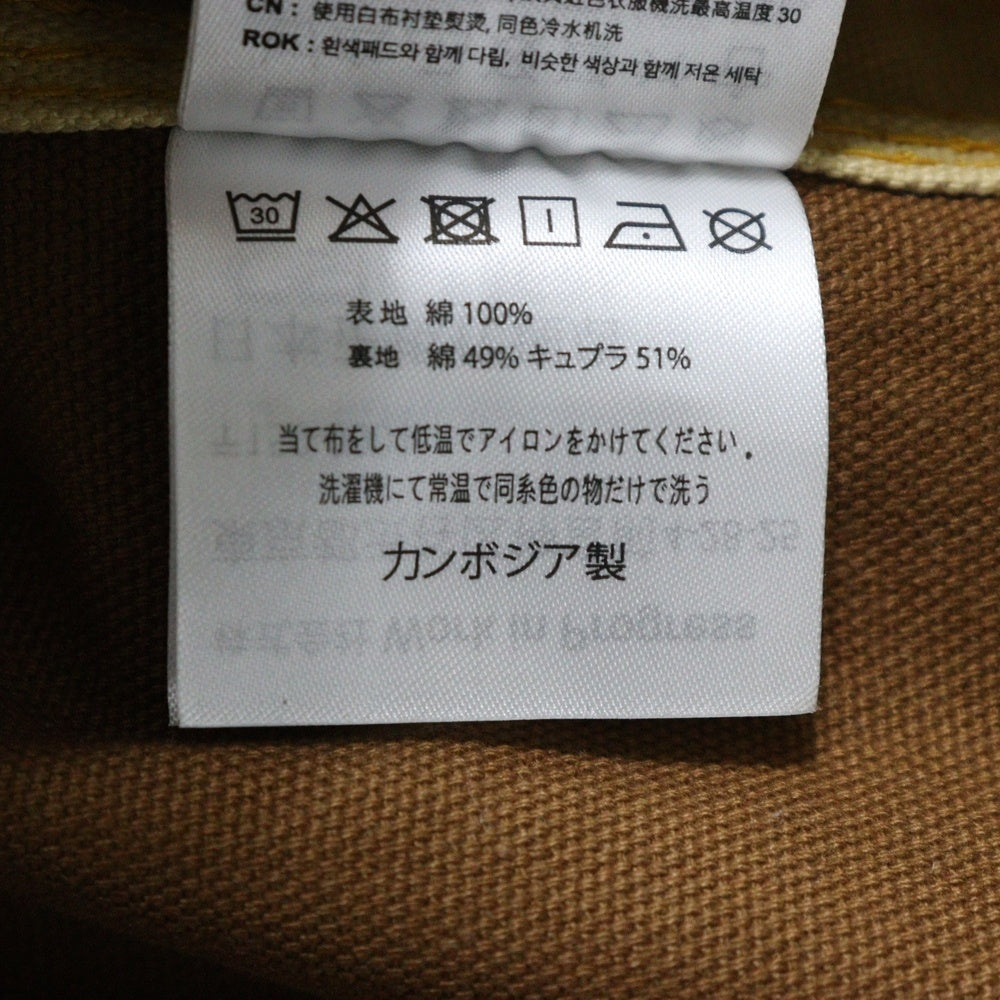 MARNI(マルニ) 23SS ×CarHartt カーハート カラーブロック オーバー長袖シャツジャケット ブラウン/レッド