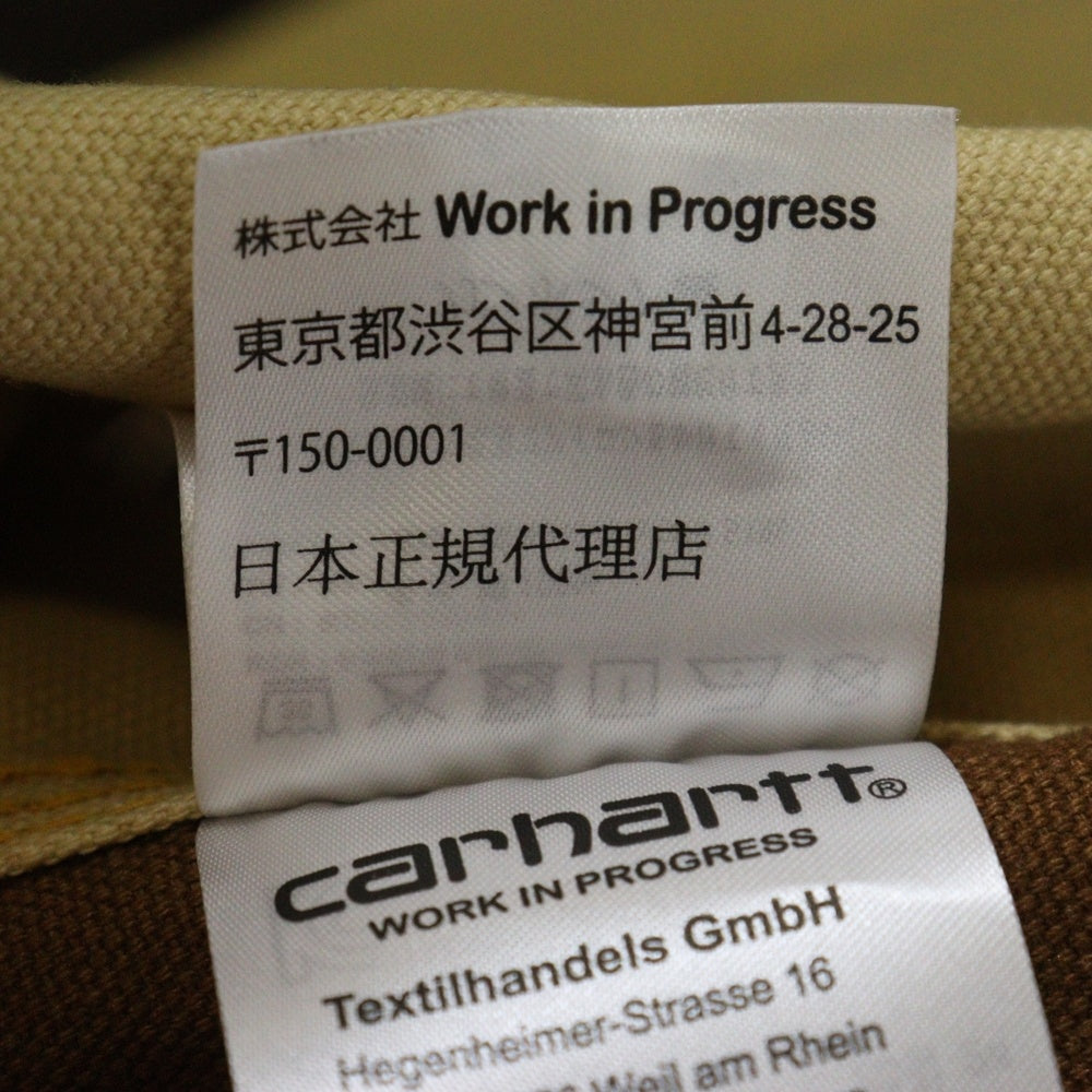 MARNI(マルニ) 23SS ×CarHartt カーハート カラーブロック オーバー長袖シャツジャケット ブラウン/レッド
