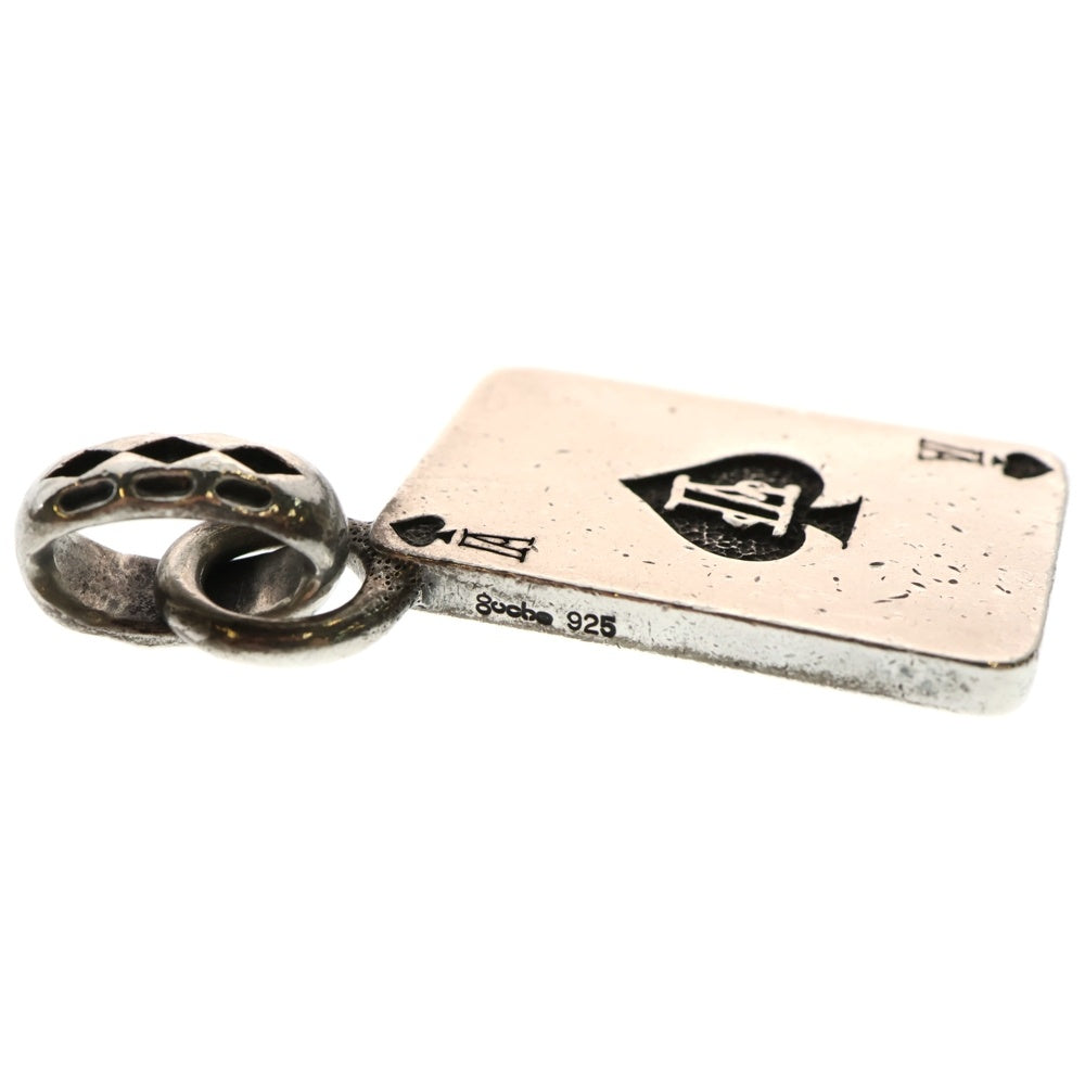 GUCHO(ガッチョ) BJ ペンダント トランプモチーフ ネックレストップ シルバー gcp023