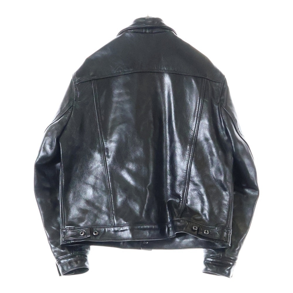 SCHOTT(ショット) P620H HORSEHIDE MECHANICS JKT ホースハイドレザー メカニックジャケット ブラック