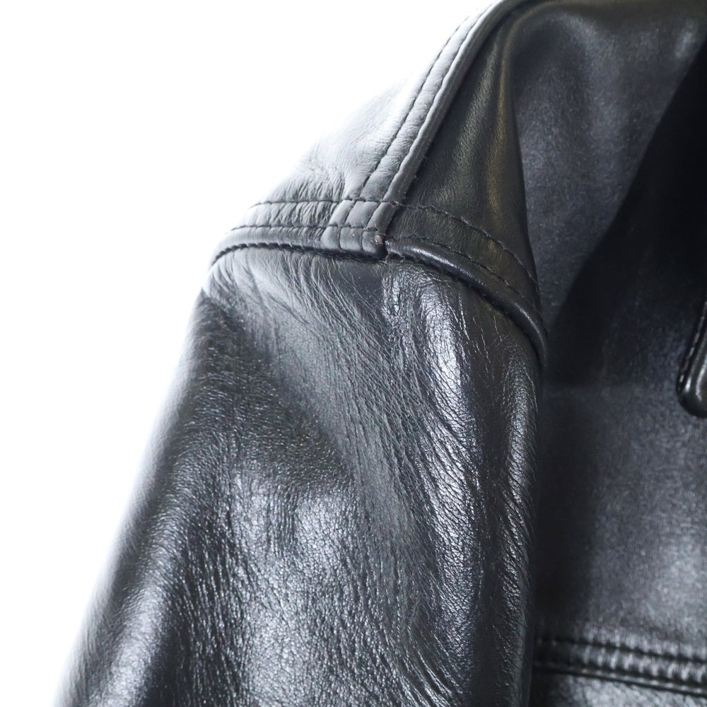 SCHOTT(ショット) P620H HORSEHIDE MECHANICS JKT ホースハイドレザー メカニックジャケット ブラック