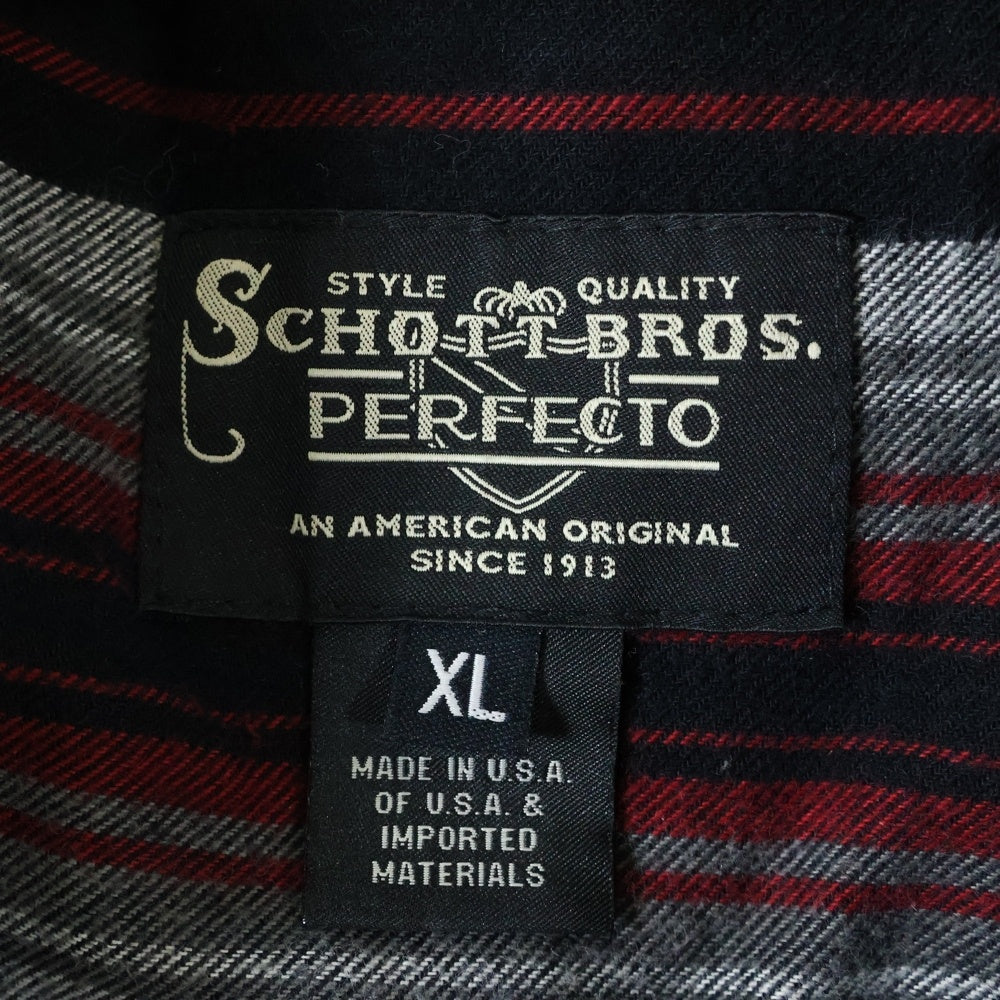 SCHOTT(ショット) P620H HORSEHIDE MECHANICS JKT ホースハイドレザー メカニックジャケット ブラック