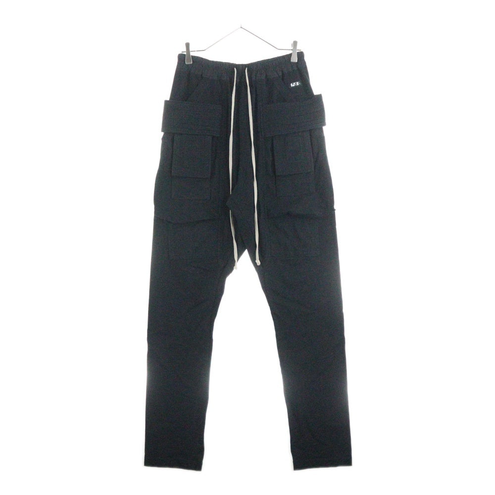 DRKSHDW(ダークシャドウ) CREATCH CARGO DRAWSTRING クリーチカーゴ ドローストリング スウェットパンツ ブラック DU21S2376-RIG
