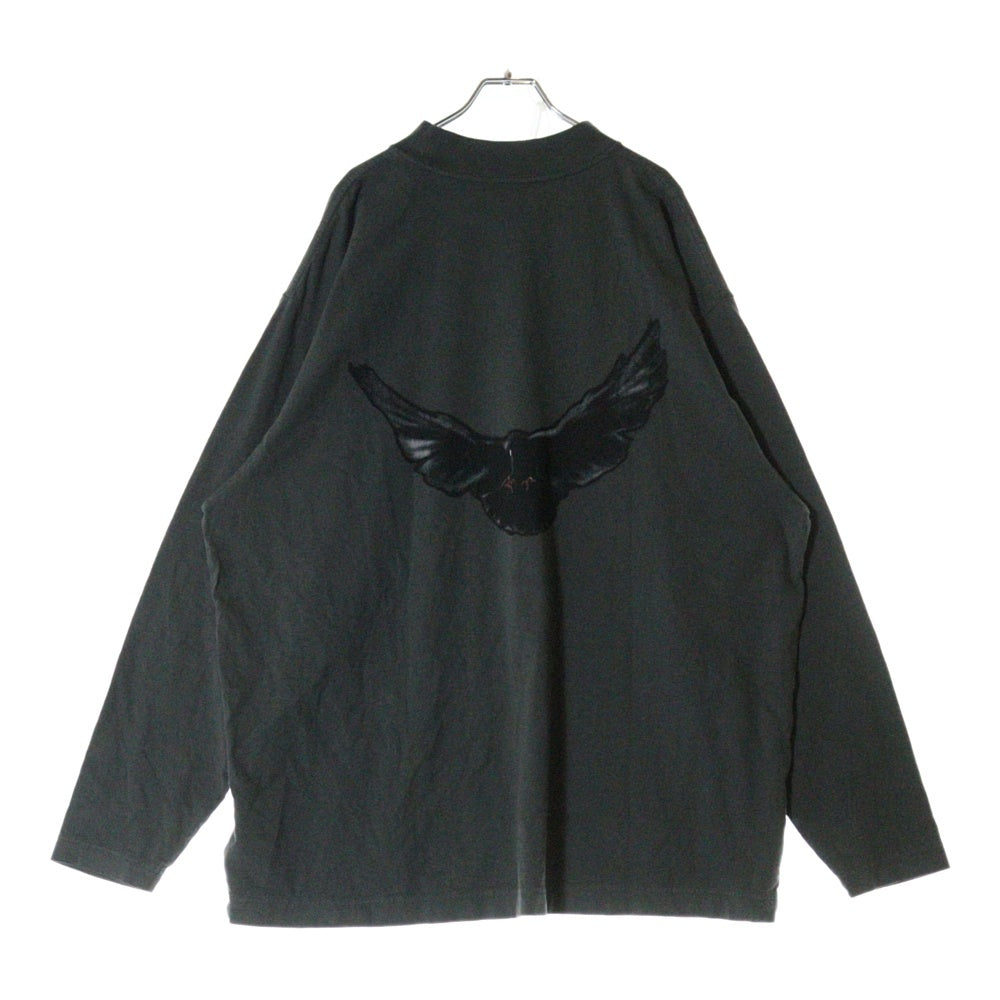 Yeezy Gap Engineered by Balenciaga(イージー ギャップ エンジニアードバイ バレンシアガ) Dove Long Sleeve T-Shirt ドーヴ 長袖ロングTシャツ カーキ 471305-03-1