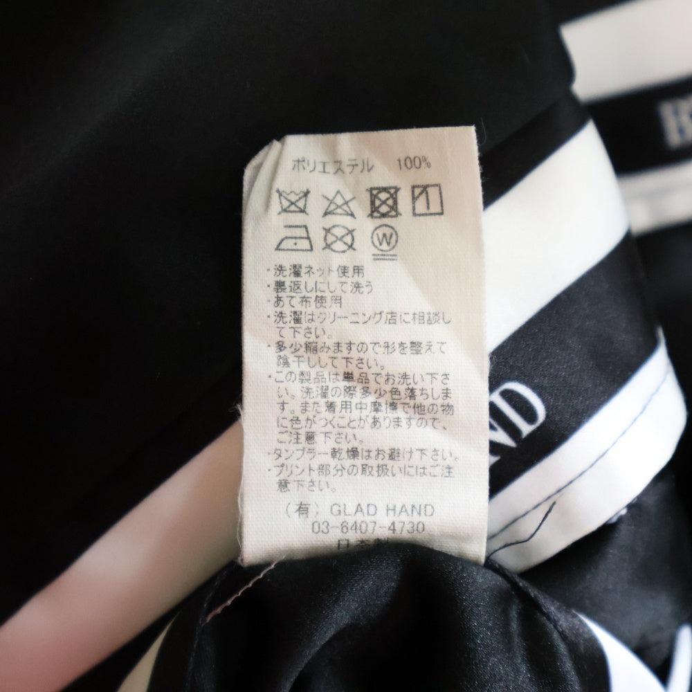 BY GLADHAND(バイグラッドハンド) 20SS GRACE STRIPE COACH JACKET ストライプ コーチジャケット ホワイト/ネイビー BYGH-20-SS-03