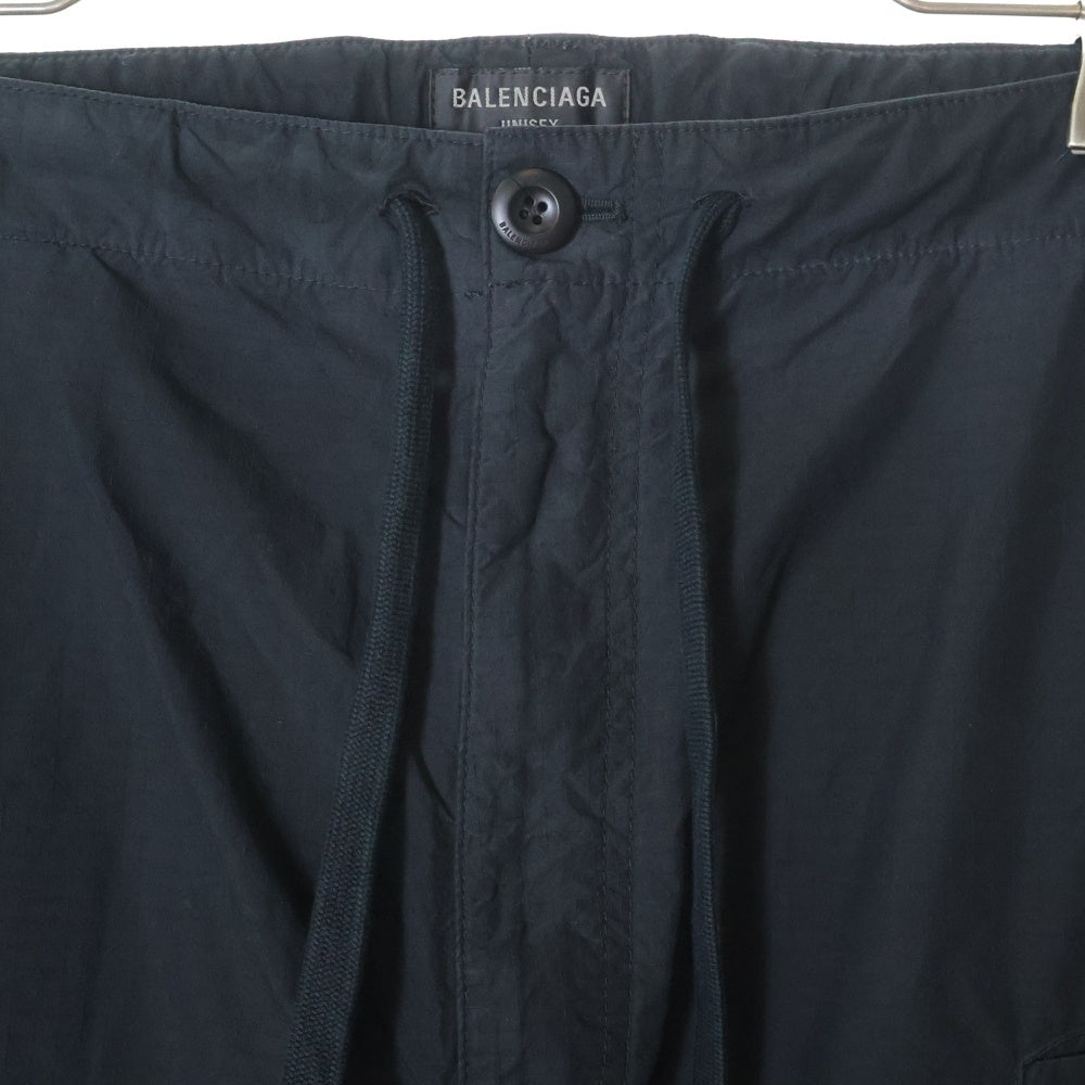 BALENCIAGA(バレンシアガ) 24AW CARGO TRACK PANTS ラージカーゴトラックパンツ ブラック 803458 TQM10