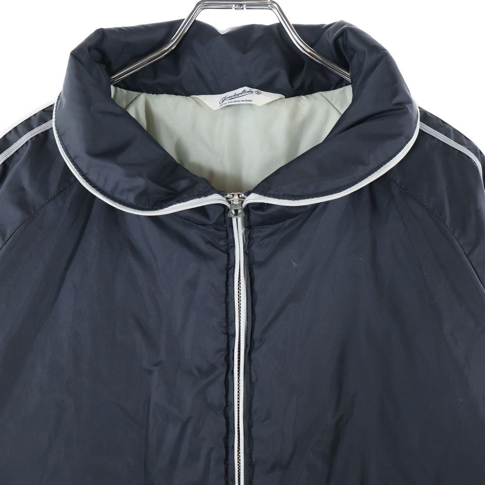 TENDERLOIN(テンダーロイン) 19AW RACING JKT サイドライン バックプリント ジップアップ ナイロン コーチジャケット ブラック