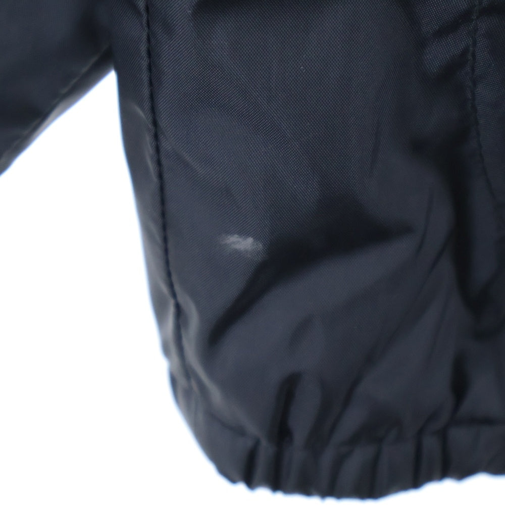 TENDERLOIN(テンダーロイン) 19AW RACING JKT サイドライン バックプリント ジップアップ ナイロン コーチジャケット ブラック