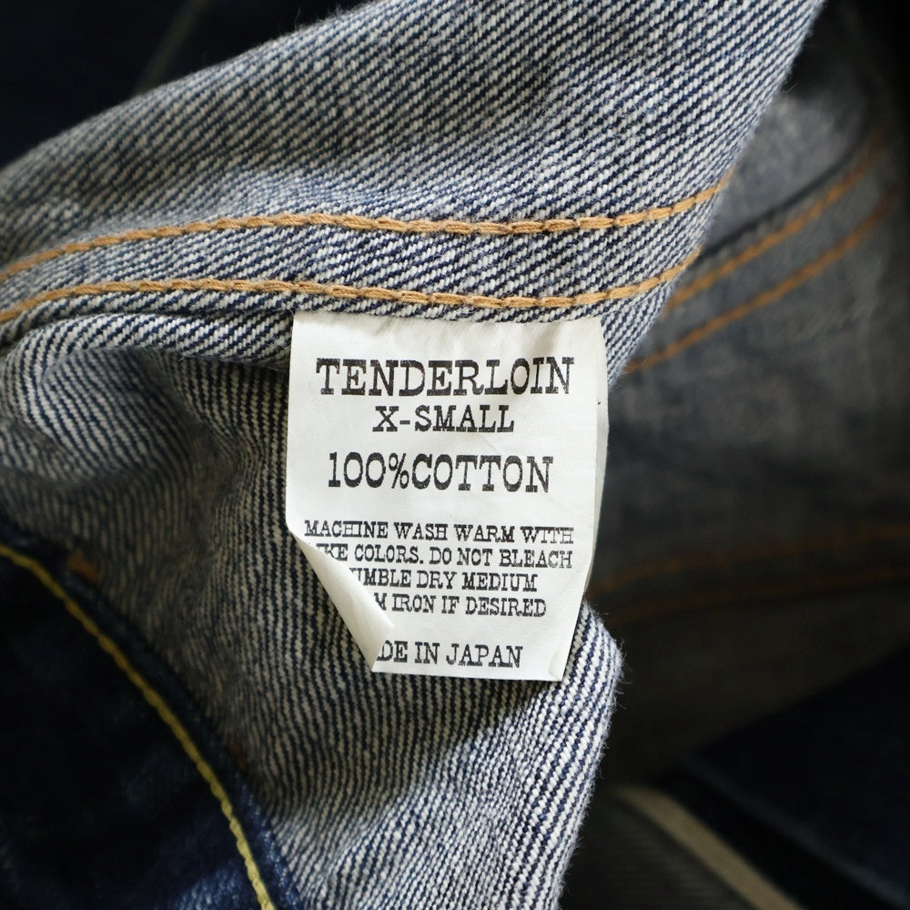 TENDERLOIN(テンダーロイン) フロントポケット デニムジャケット インディゴ