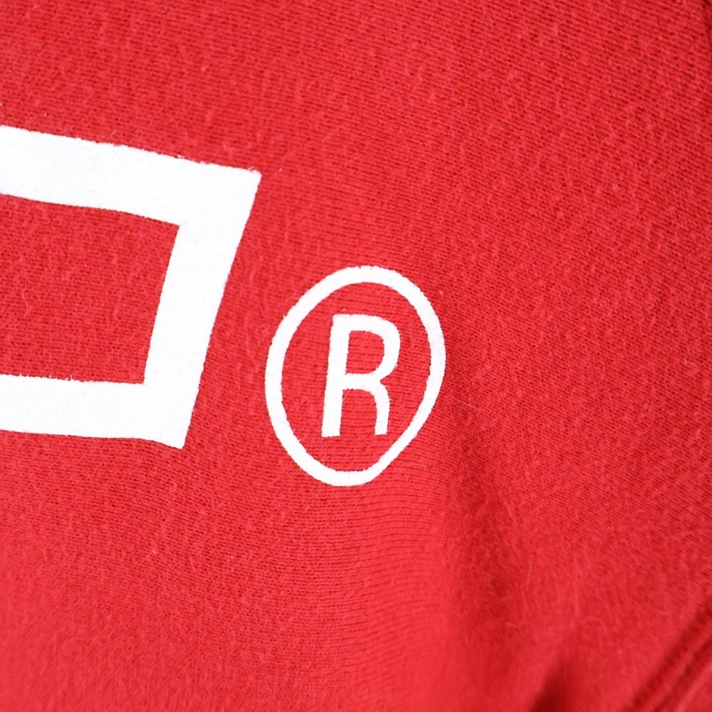 WTAPS(ダブルタップス) プリントデザイン プルオーバー パーカー スウェット レッド