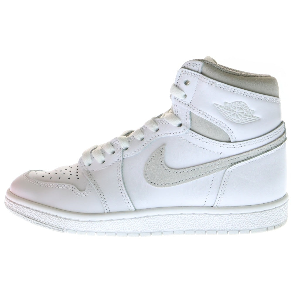 NIKE(ナイキ) AIR JORDAN1 HI85 エアジョーダン ハイカットスニーカー ホワイト US6.5/24.5cm