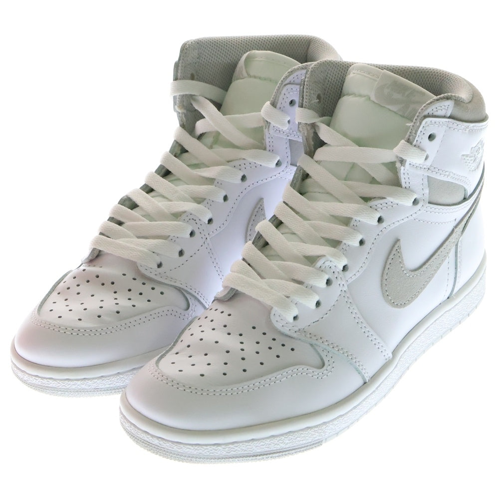NIKE(ナイキ) AIR JORDAN1 HI85 エアジョーダン ハイカットスニーカー ホワイト US6.5/24.5cm