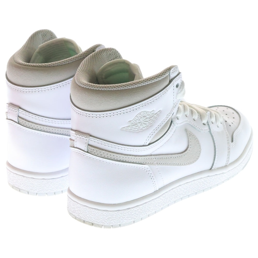 NIKE(ナイキ) AIR JORDAN1 HI85 エアジョーダン ハイカットスニーカー ホワイト US6.5/24.5cm