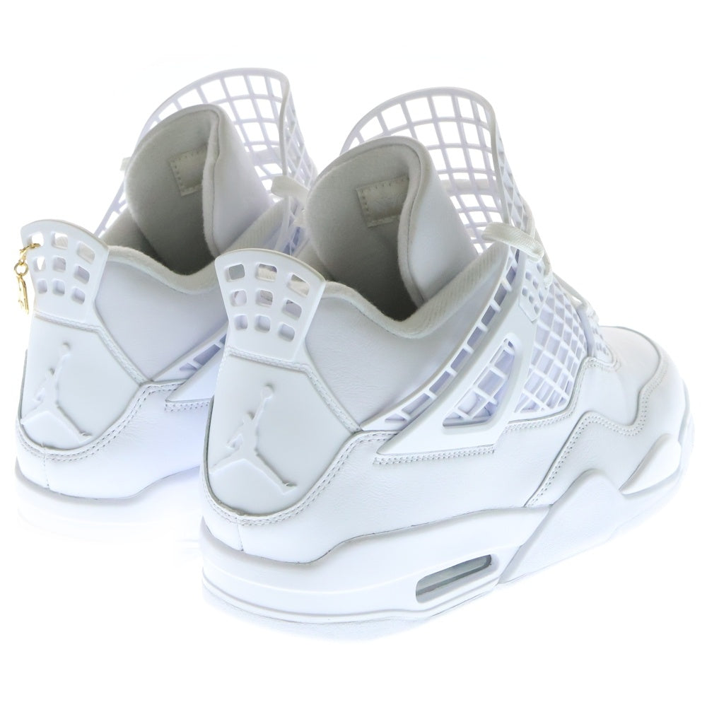 NIKE(ナイキ) WMNS AIR JORDAN 4 NET ウィメンズ エアジョーダン4 ネット ハイカットスニーカー ホワイト US10/27cm FN7251-107