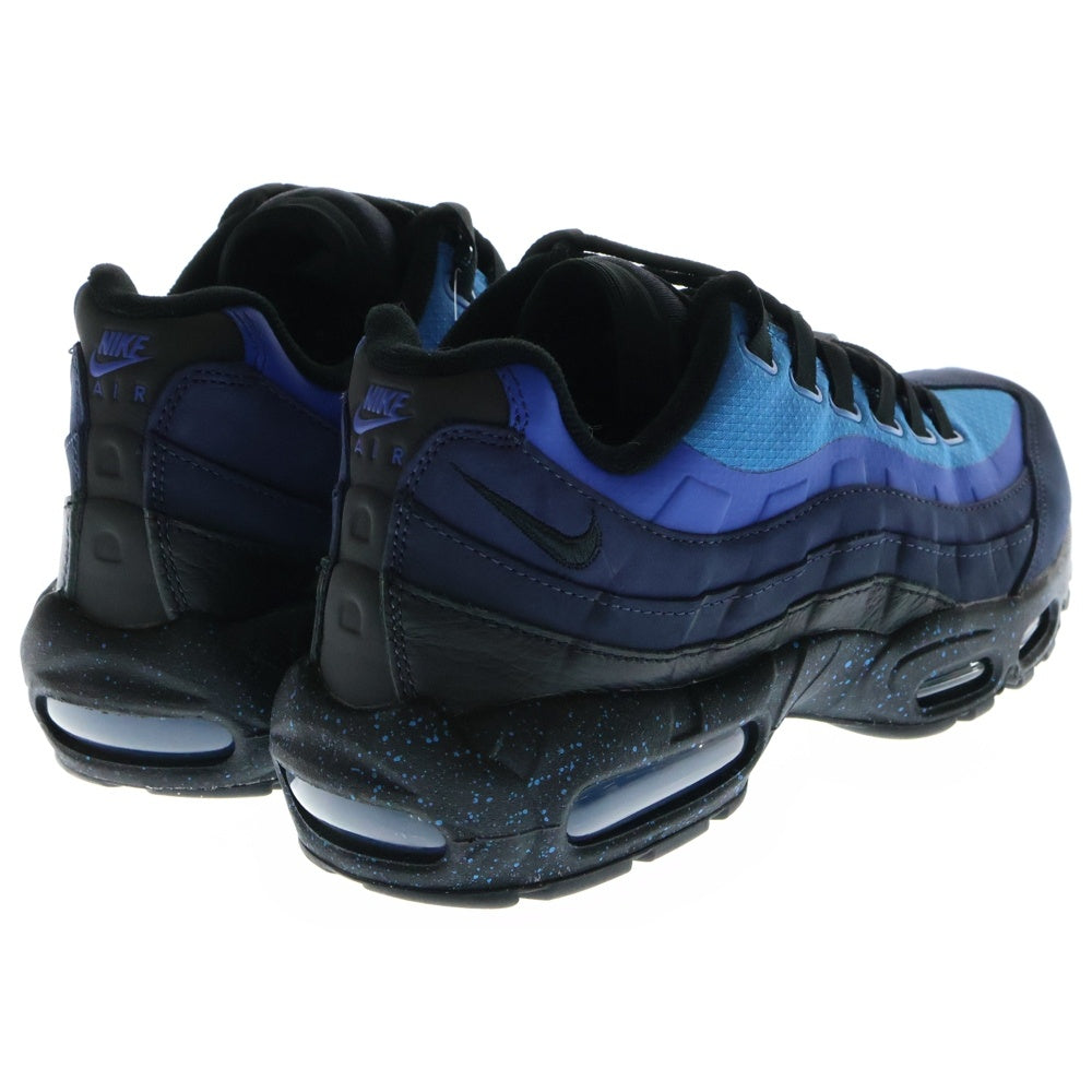 NIKE(ナイキ) ×STASH AIR MAX 95 BLACK AND HARBOR BLUE 2024 スタッシュ エアマックス95 ブラック アンド ハーバーブルー ローカットスニーカー US9.5/27.5cm HF5515-400