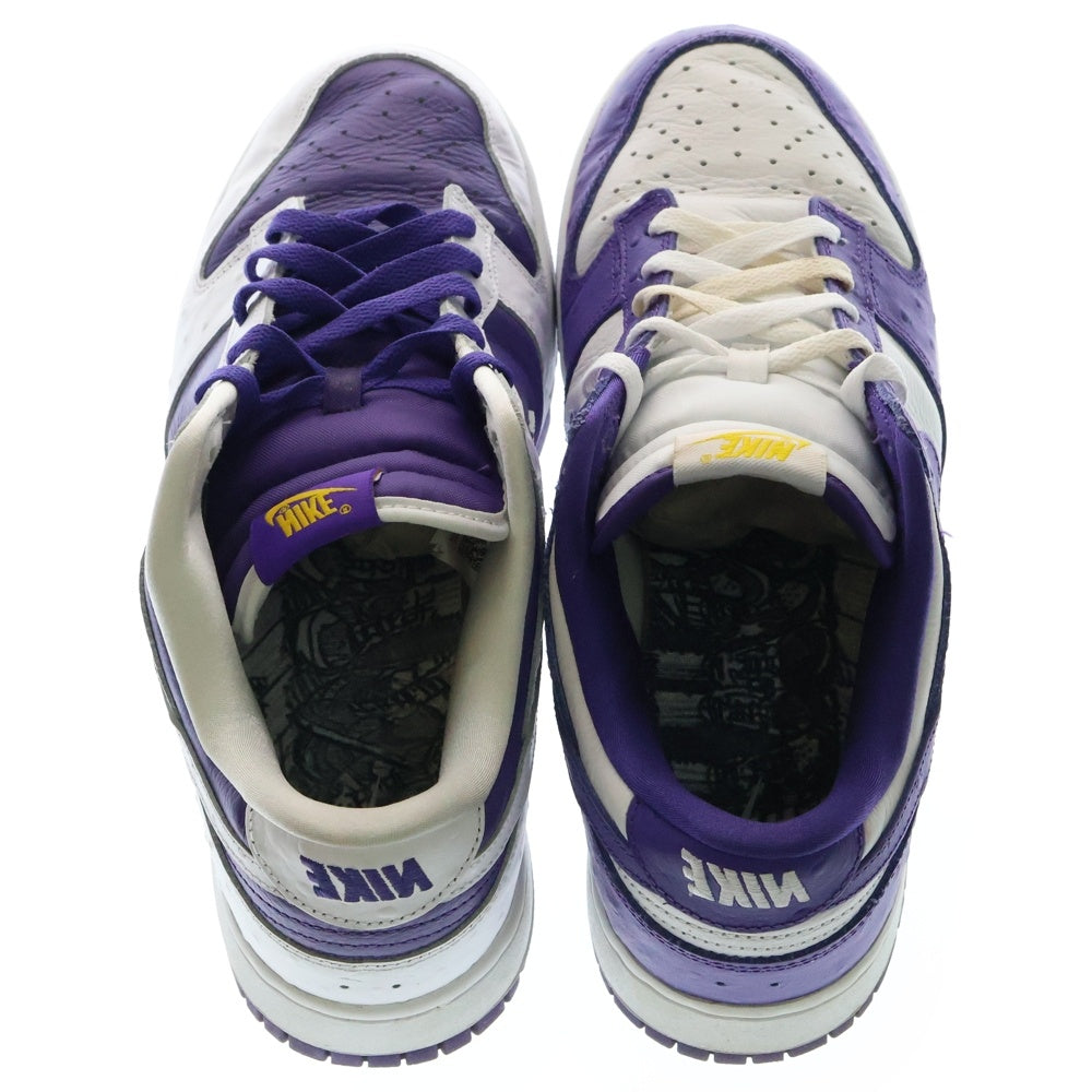 NIKE(ナイキ) WMS Dunk Low Made You Look ダンク ロー メイドユールック ローカットスニーカー パープル/ホワイト US11/28cm DJ4636-100