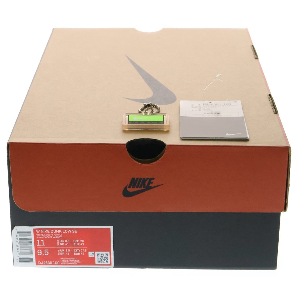 NIKE(ナイキ) WMS Dunk Low Made You Look ダンク ロー メイドユールック ローカットスニーカー パープル/ホワイト US11/28cm DJ4636-100