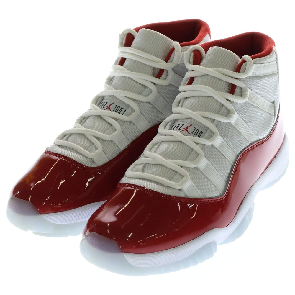 NIKE(ナイキ) AIR JORDAN 11 RETRO エアジョーダン11 レトロ ハイカットスニーカー レッド/ホワイト US9.5/27.5cm CT8012-116