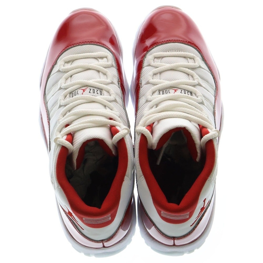 NIKE(ナイキ) AIR JORDAN 11 RETRO エアジョーダン11 レトロ ハイカットスニーカー レッド/ホワイト US9.5/27.5cm CT8012-116