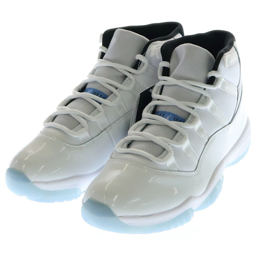 NIKE(ナイキ) AIR JORDAN 11 RETRO Legend Blue CT8012-104 エアジョーダン11 レトロ ハイカットスニーカー ホワイト/ブルー US9.5/27.5cm