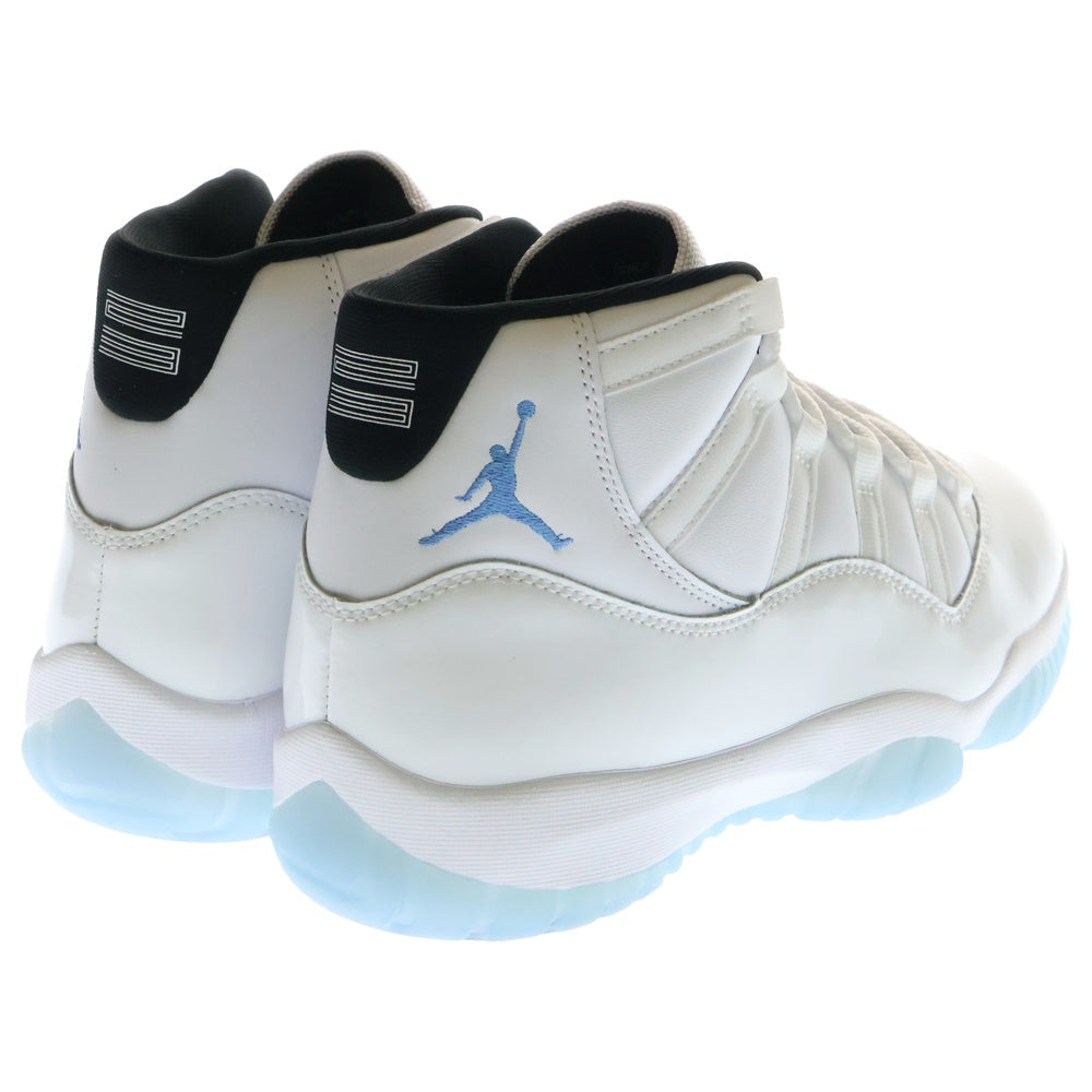 NIKE(ナイキ) AIR JORDAN 11 RETRO Legend Blue CT8012-104 エアジョーダン11 レトロ ハイカットスニーカー ホワイト/ブルー US9.5/27.5cm