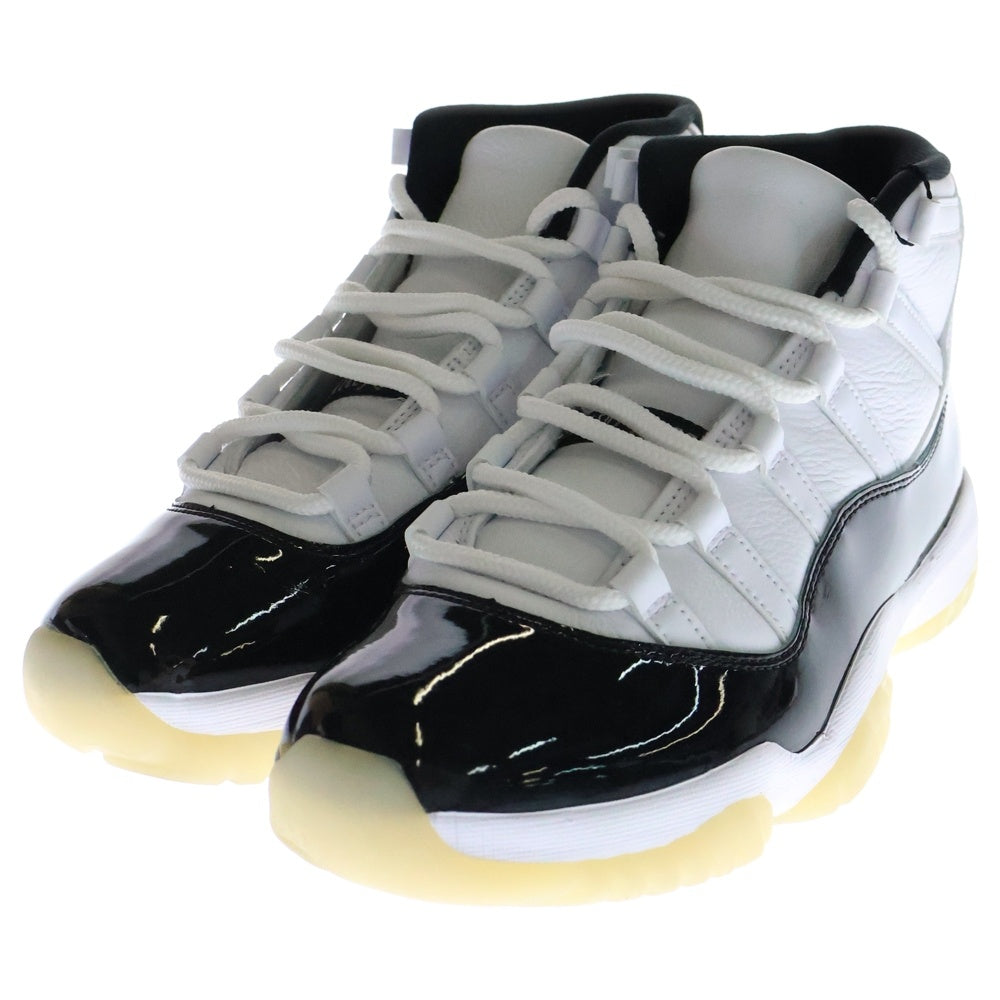 NIKE(ナイキ) AIR JORDAN 11 RETRO Gratitude エアジョーダン11 レトロ グラティテュード ミッドカットスニーカー ホワイト/ブラック US9/27cm CT8012-170
