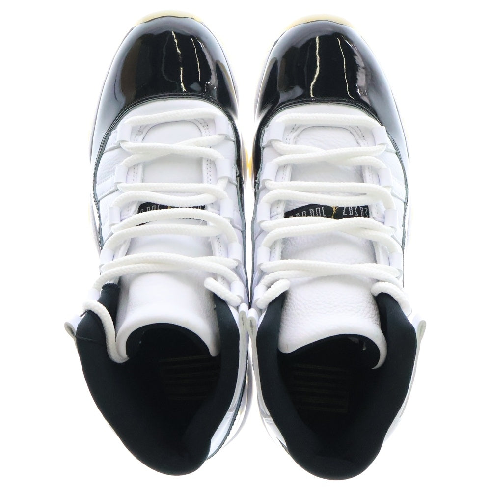 NIKE(ナイキ) AIR JORDAN 11 RETRO Gratitude エアジョーダン11 レトロ グラティテュード ミッドカットスニーカー ホワイト/ブラック US9/27cm CT8012-170