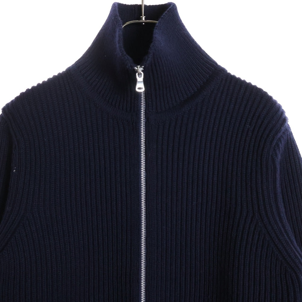 ANDERSEN-ANDERSEN(アンデルセン-アンデルセン) ジップアップ ウールドライバーズニット ネイビー