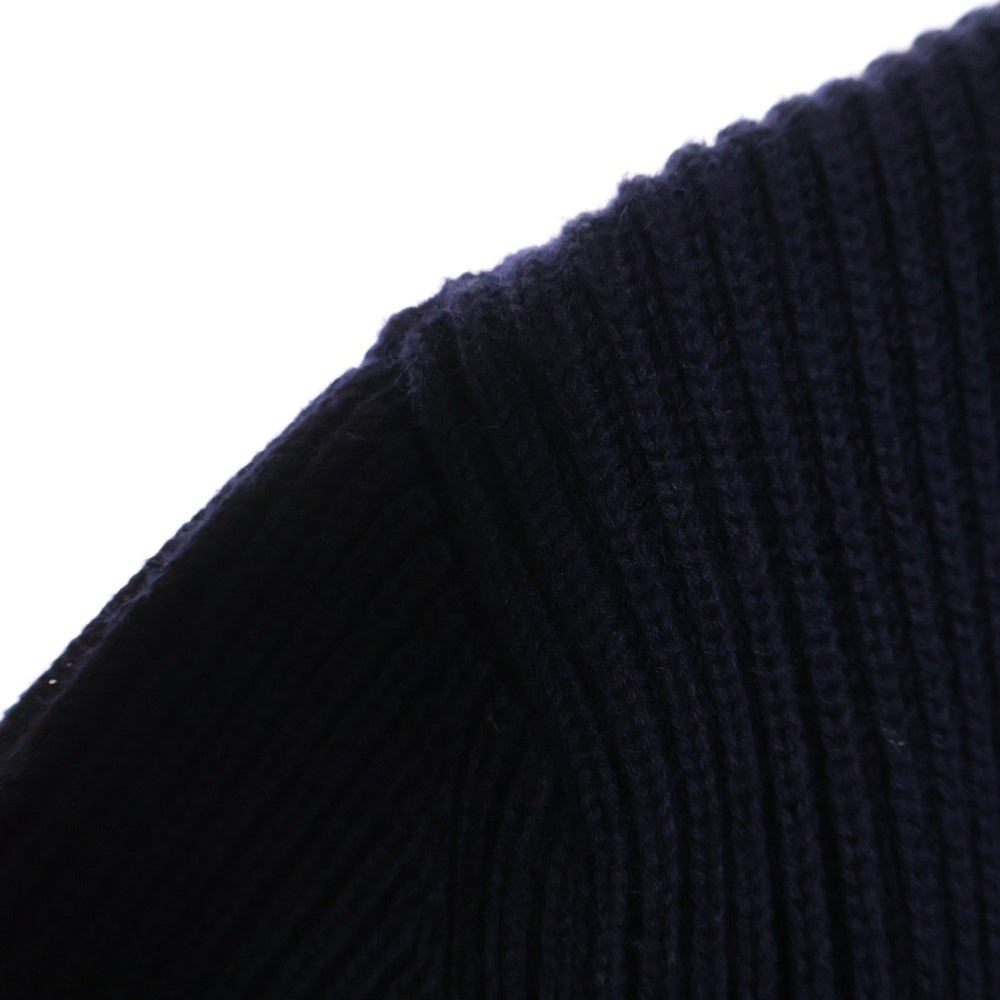 ANDERSEN-ANDERSEN(アンデルセン-アンデルセン) ジップアップ ウールドライバーズニット ネイビー