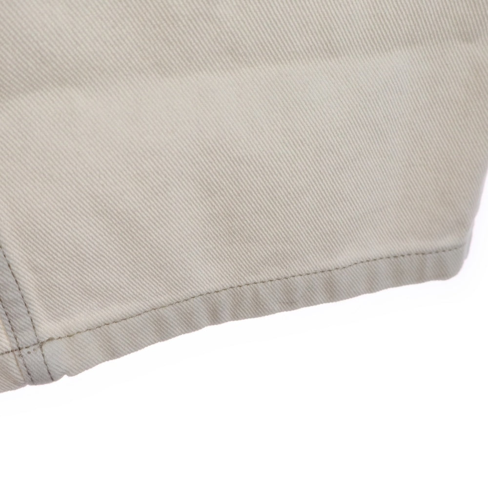 Maison Margiela 1(メゾンマルジェラ) スラッシュディテール カットオフ デニムパンツ ジーンズ ホワイト レディース S51LA0106 S47399