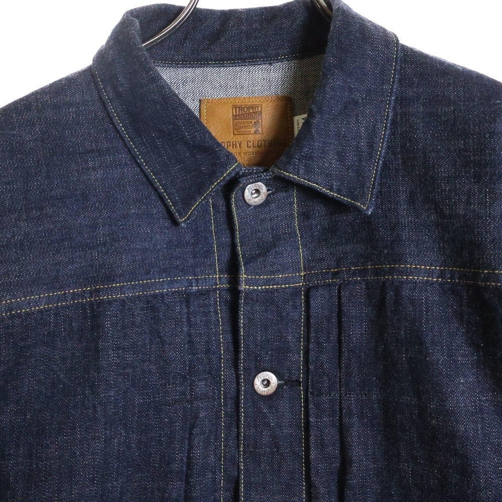 TROPHY CLOTHING(トロフィークロージング) 1st ファースト デニムジャケット トラッカージャケット インディゴ