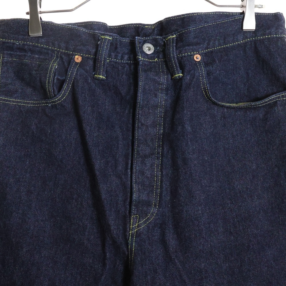 TCB JEANS(ティーシービー ジーンズ) 40s 大戦モデル 復刻 イエローステッチ ストレートデニムパンツ ジーンズ インディゴ
