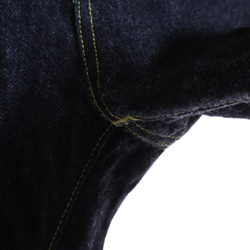 TCB JEANS(ティーシービー ジーンズ) 40s 大戦モデル 復刻 イエローステッチ ストレートデニムパンツ ジーンズ インディゴ