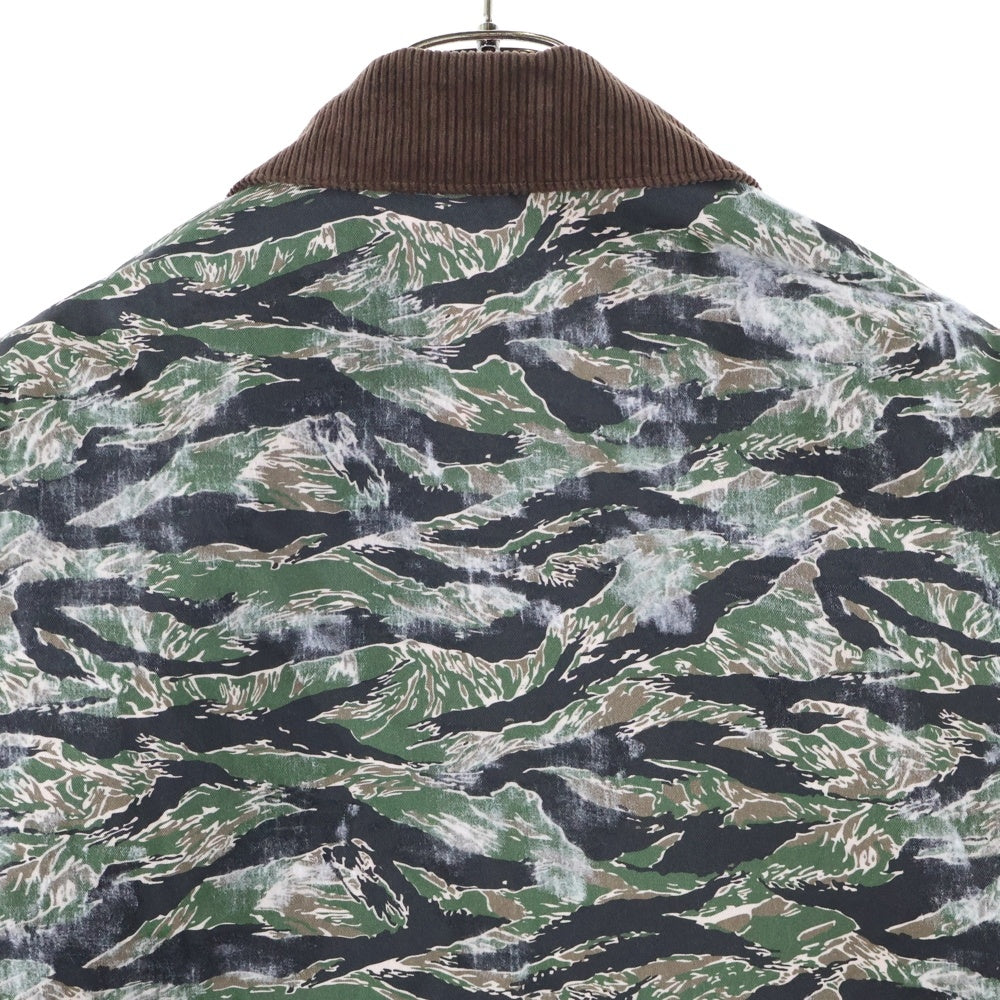Innocence NYC(イノセンス) 24AW CAMO WORK JACKET 総柄迷彩 カモワークジャケット キルティング フライトジャケット カーキ
