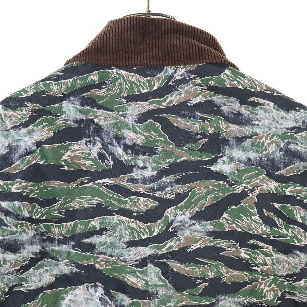 Innocence NYC(イノセンス) 24AW CAMO WORK JACKET 総柄迷彩 カモワークジャケット キルティング フライトジャケット カーキ